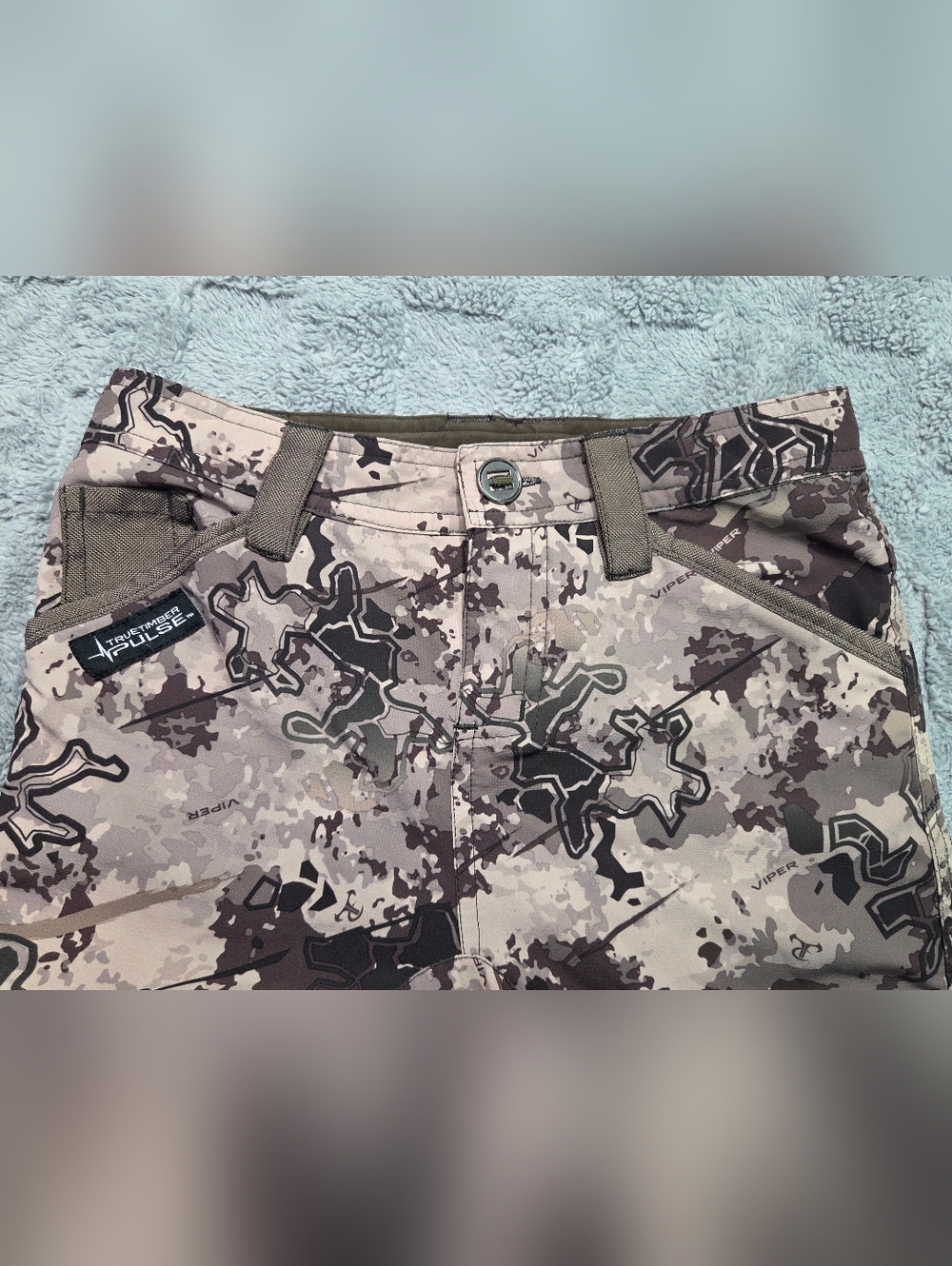 True Timber Pulse Lightweight Pants Small Packable Kanati Camo Hunting Bowhunter - Picture 8 of 12